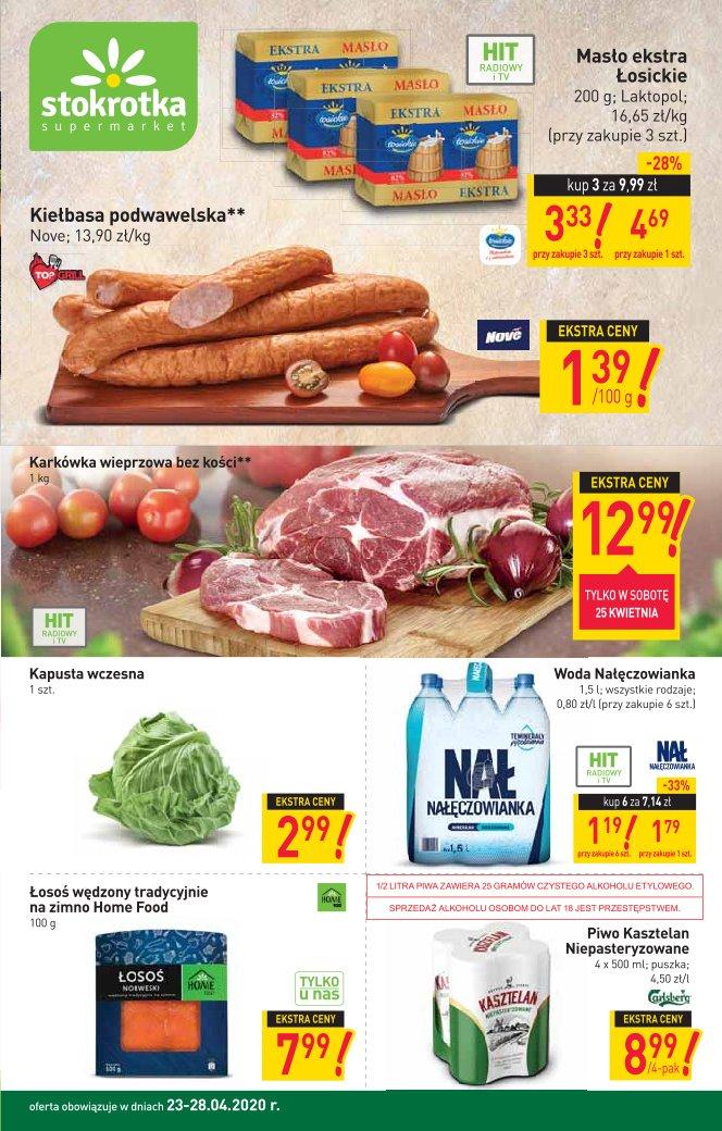 Gazetka promocyjna Stokrotka str. 1