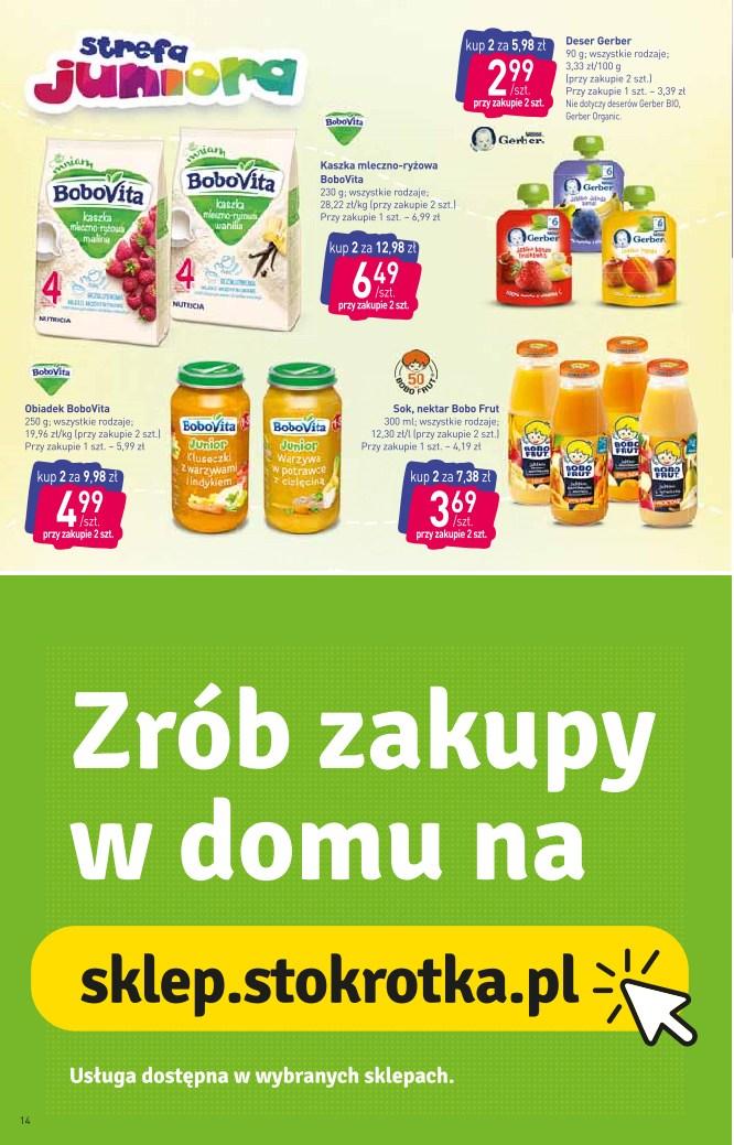 Gazetka promocyjna Stokrotka str. 14