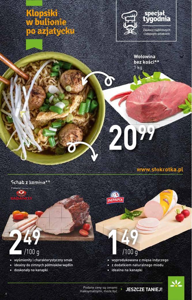 Gazetka promocyjna Stokrotka str. 6