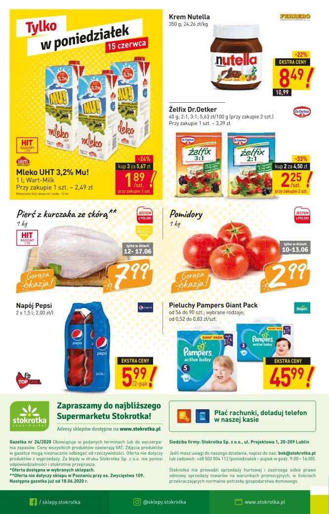 Gazetka promocyjna Stokrotka str. 16
