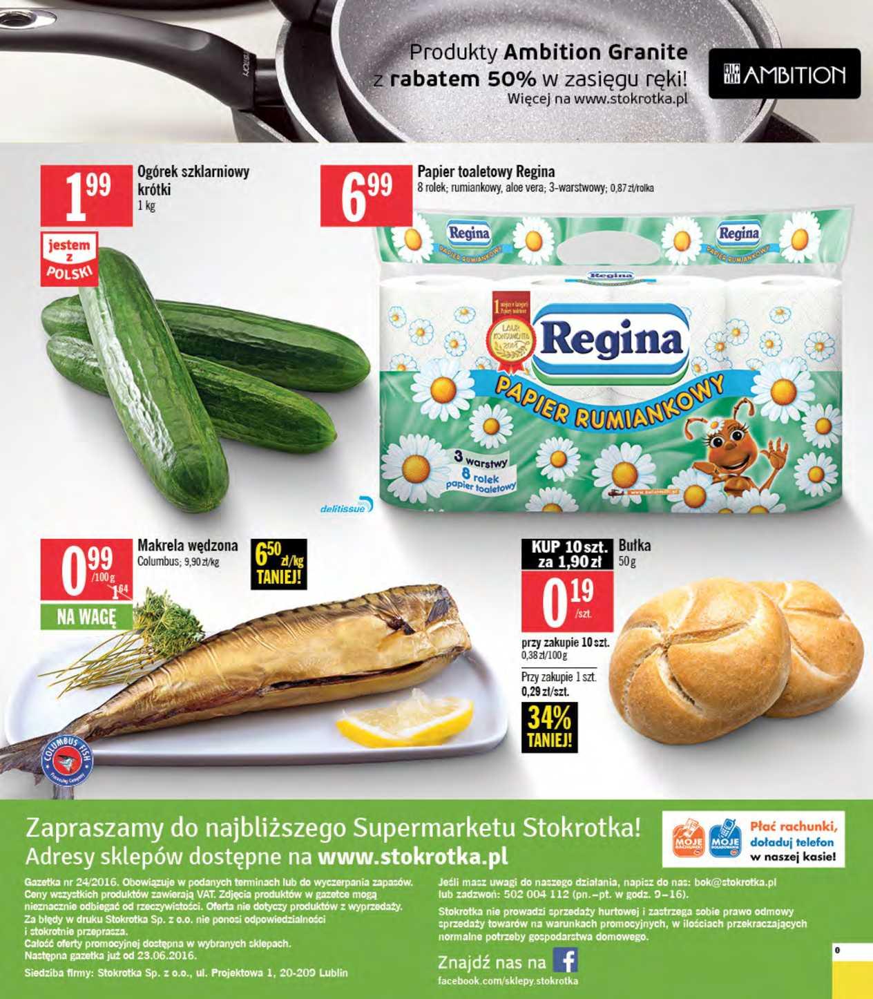 Gazetka promocyjna Stokrotka str. 16