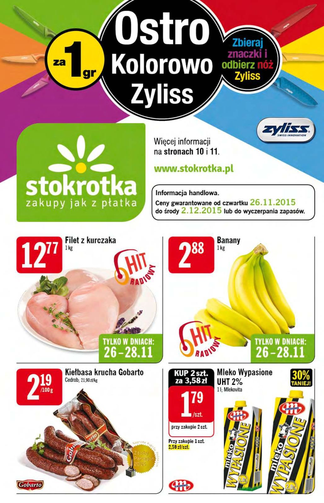 Gazetka promocyjna Stokrotka str. 1
