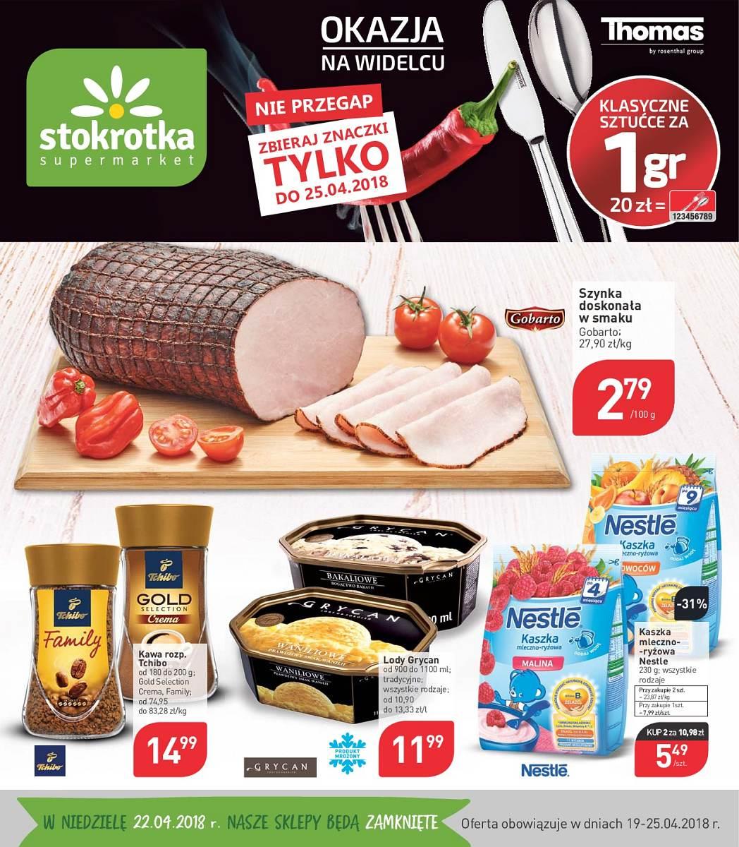 Gazetka promocyjna Stokrotka str. 1