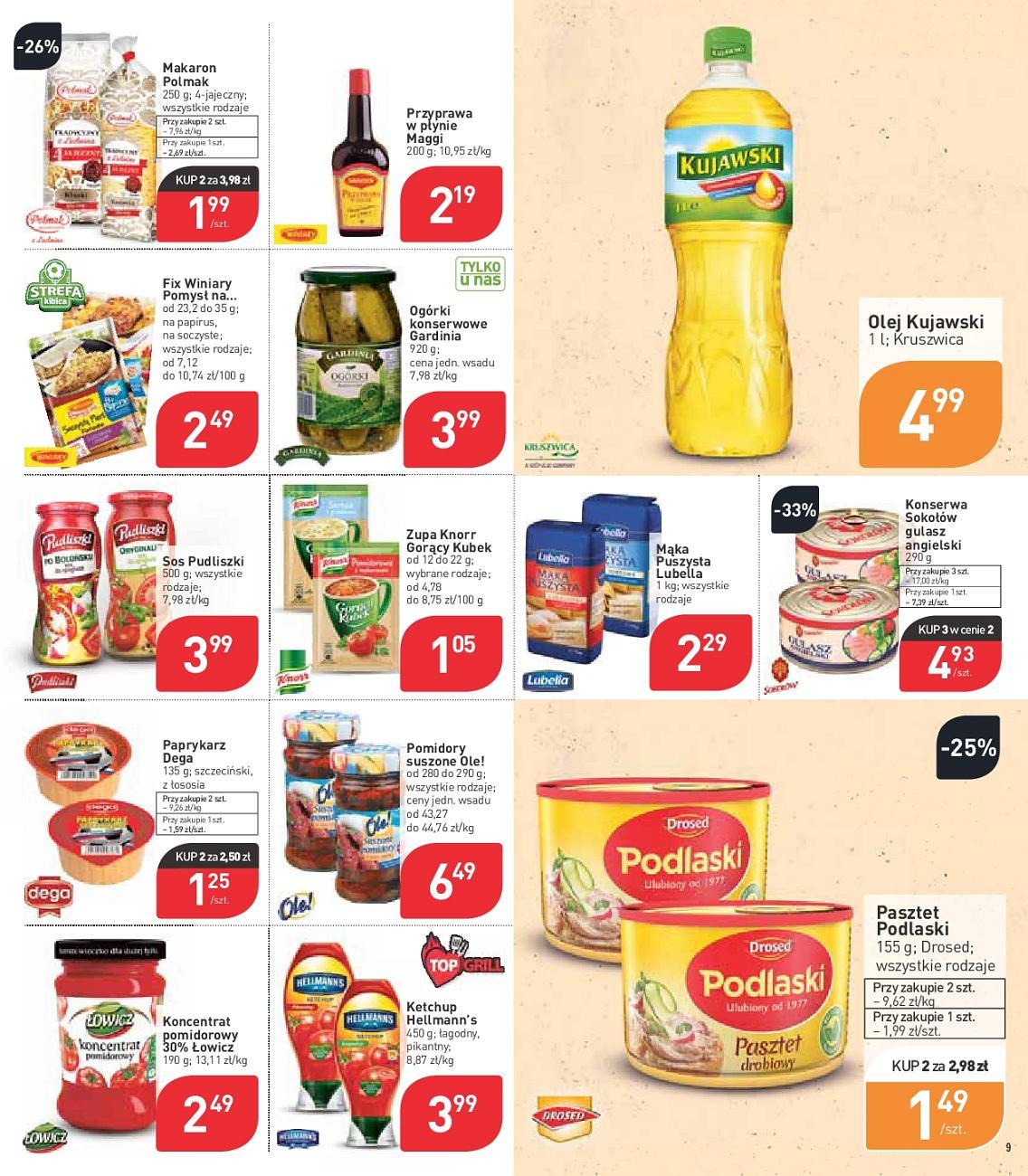 Gazetka promocyjna Stokrotka str. 9