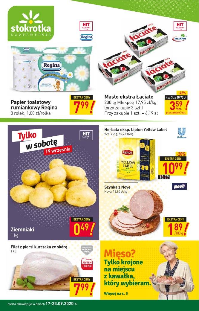 Gazetka promocyjna Stokrotka str. 1