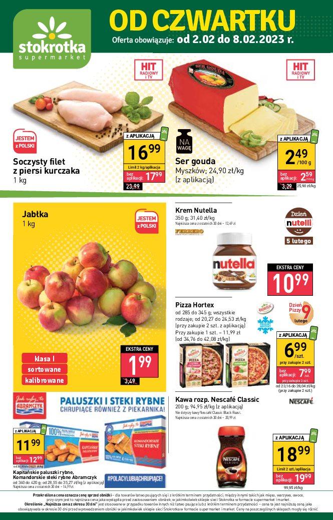 Gazetka promocyjna Stokrotka str. 1