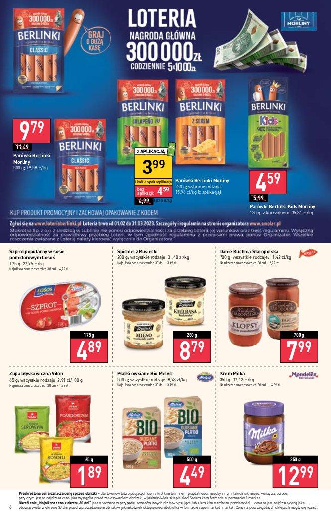 Gazetka promocyjna Stokrotka str. 6