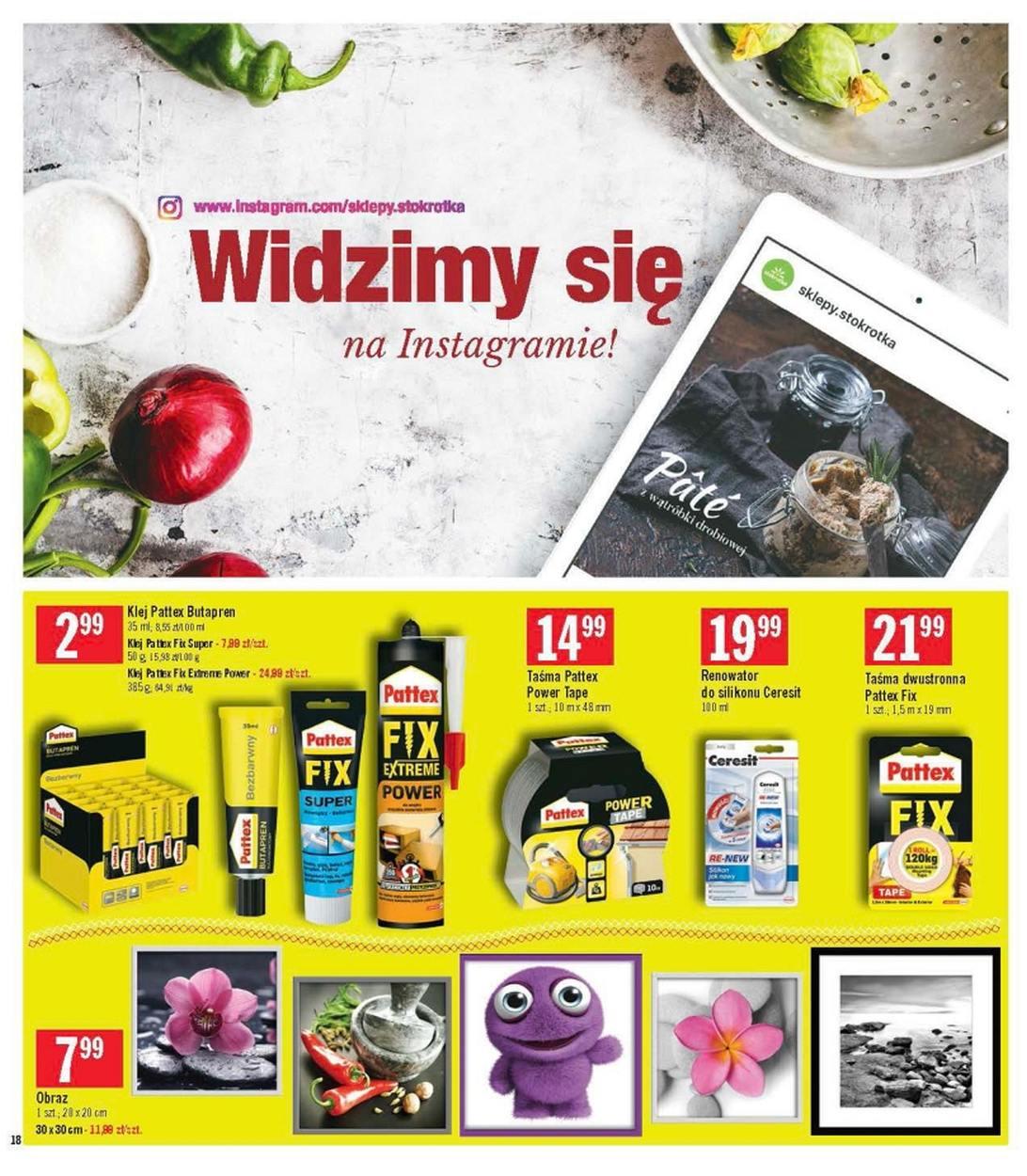 Gazetka promocyjna Stokrotka str. 18
