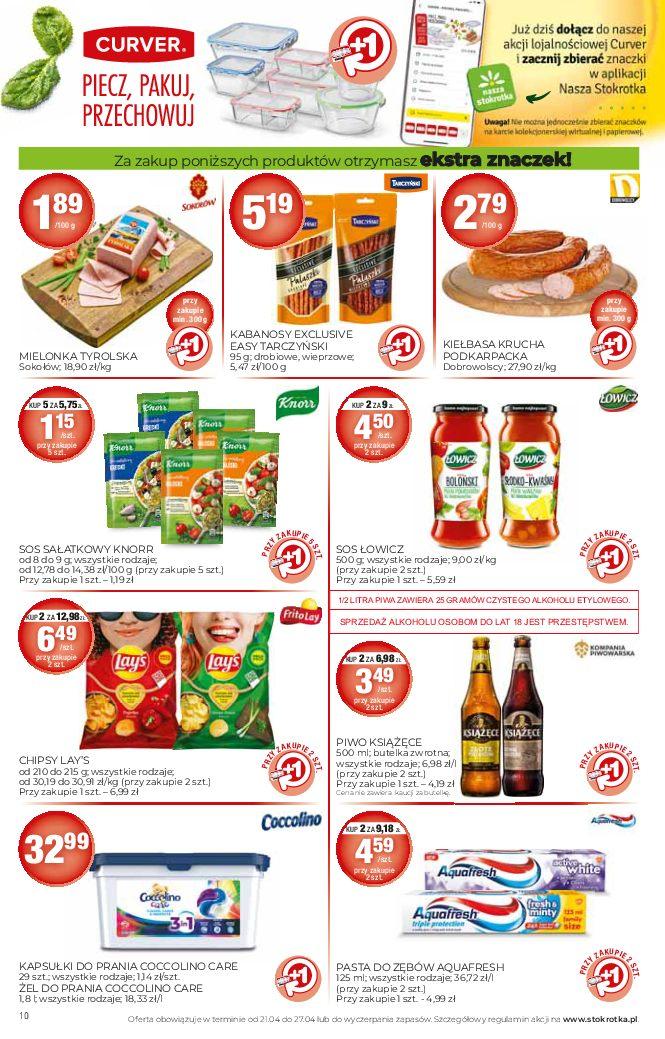 Gazetka promocyjna Stokrotka str. 10