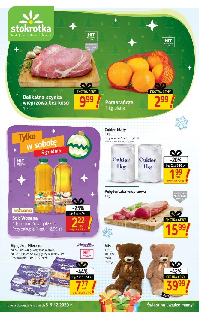 Gazetka promocyjna Stokrotka str. 1