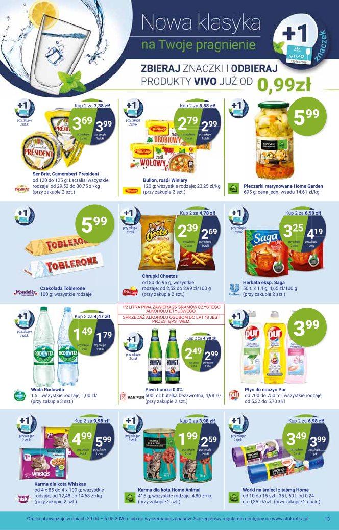 Gazetka promocyjna Stokrotka str. 13