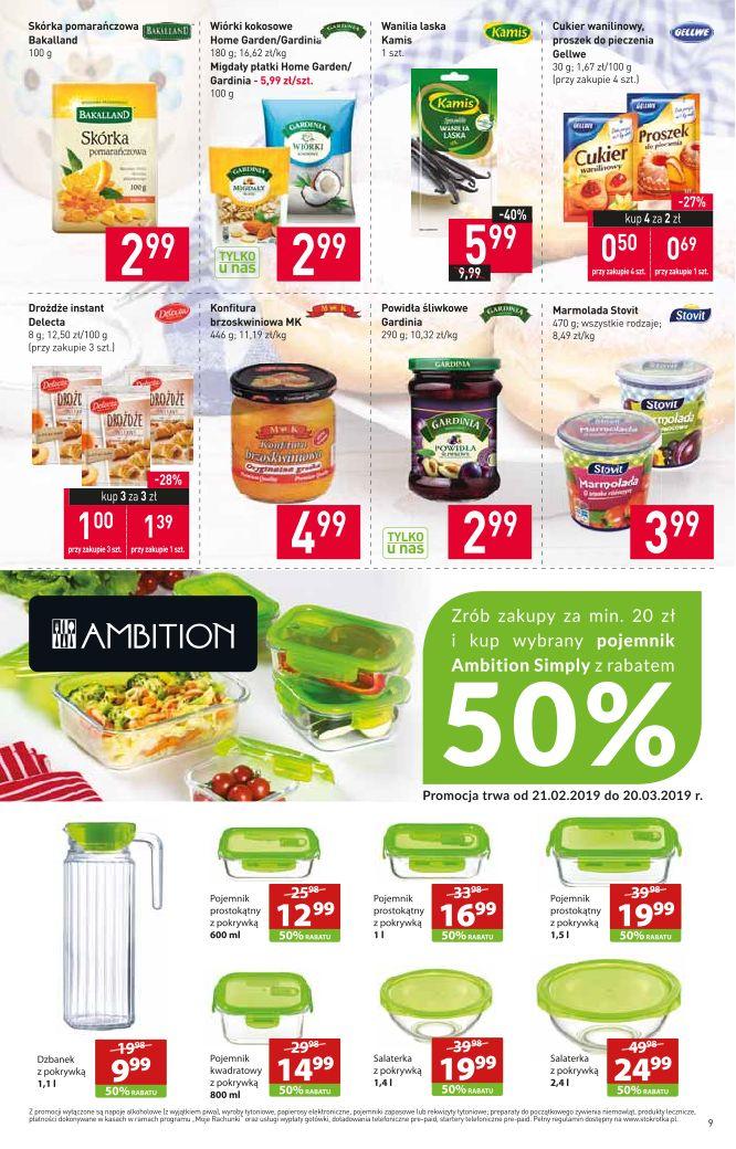 Gazetka promocyjna Stokrotka str. 9