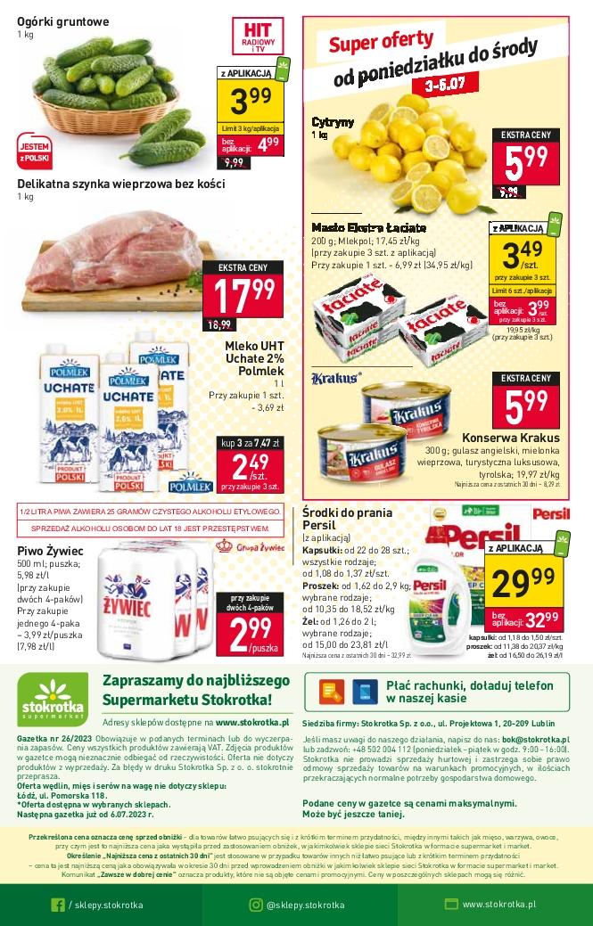 Gazetka promocyjna Stokrotka str. 17
