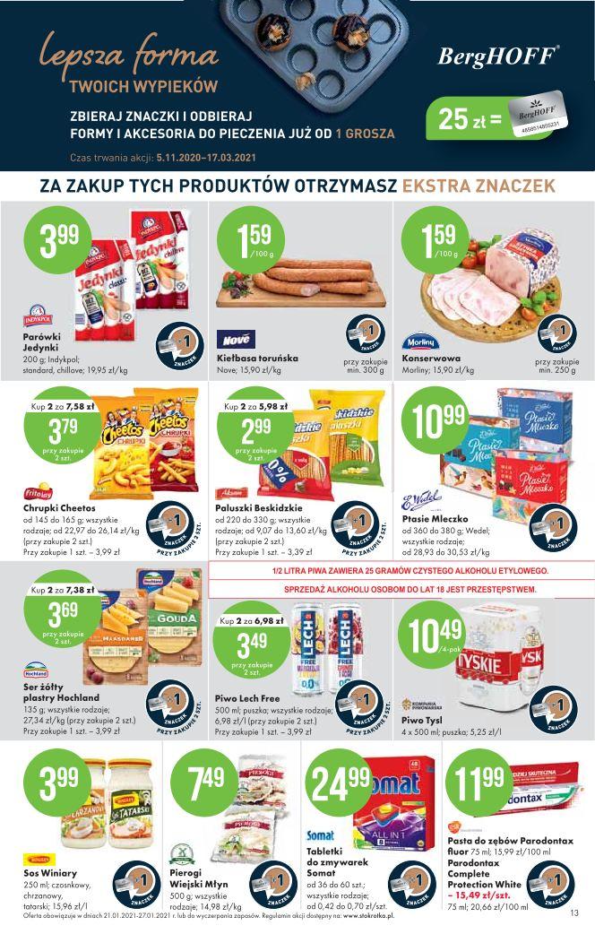 Gazetka promocyjna Stokrotka str. 13