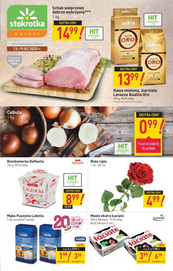 Gazetka promocyjna Stokrotka str. 1
