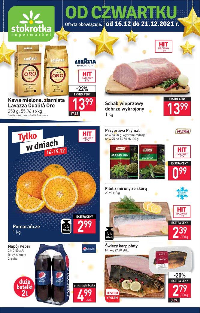 Gazetka promocyjna Stokrotka str. 1