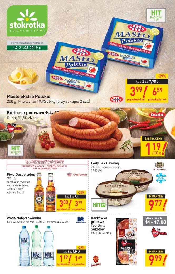 Gazetka promocyjna Stokrotka str. 1