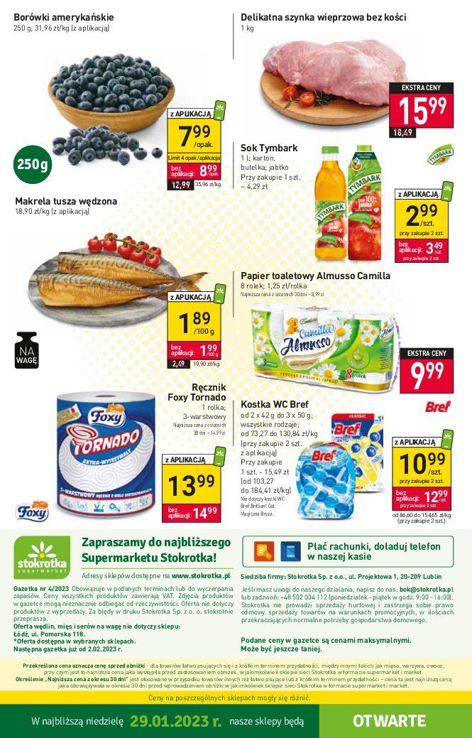 Gazetka promocyjna Stokrotka str. 16