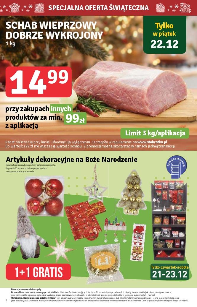 Gazetka promocyjna Stokrotka str. 4