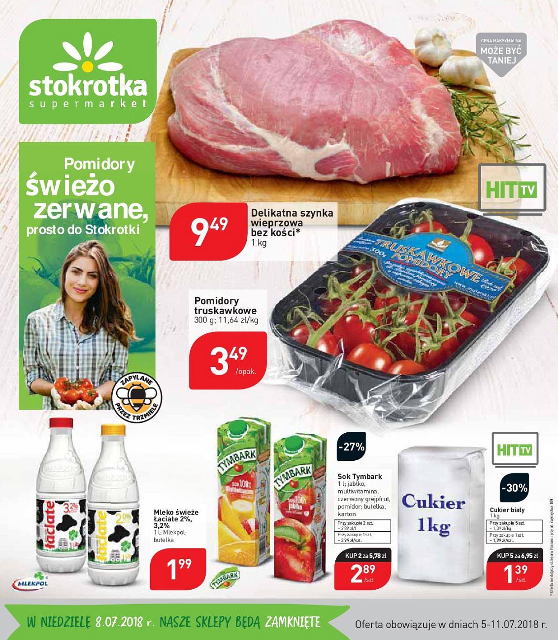 Gazetka promocyjna Stokrotka str. 1