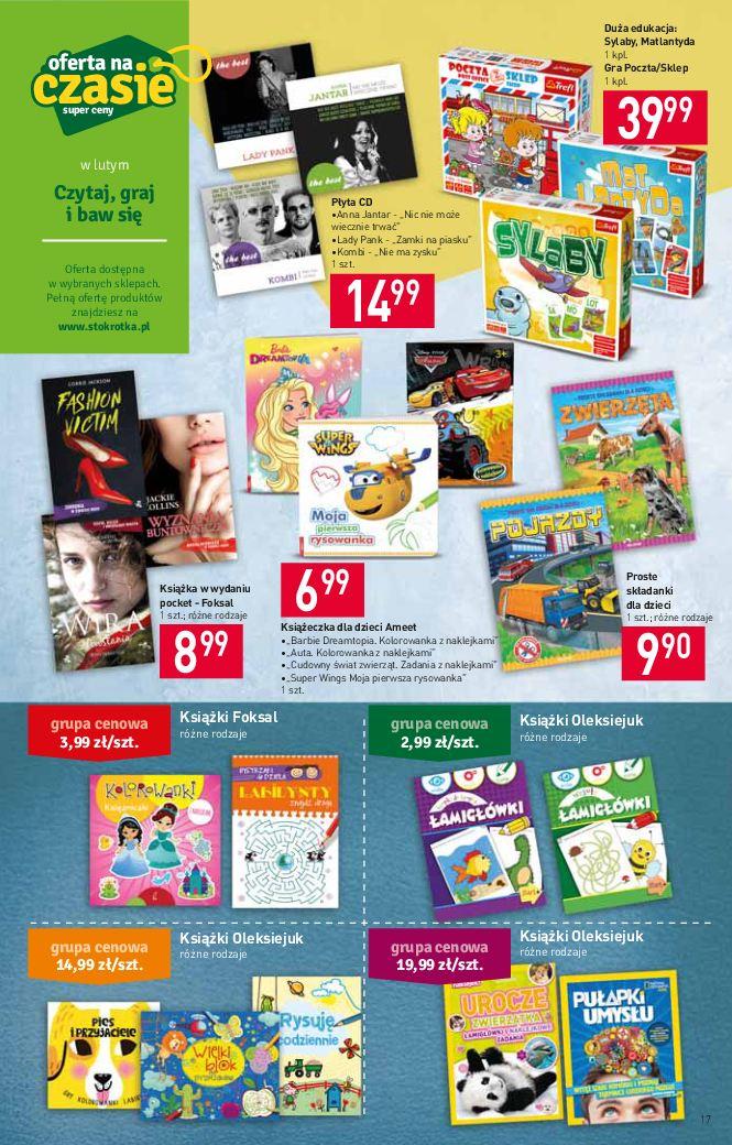 Gazetka promocyjna Stokrotka str. 17