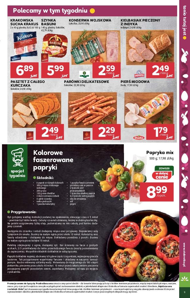 Gazetka promocyjna Stokrotka str. 9
