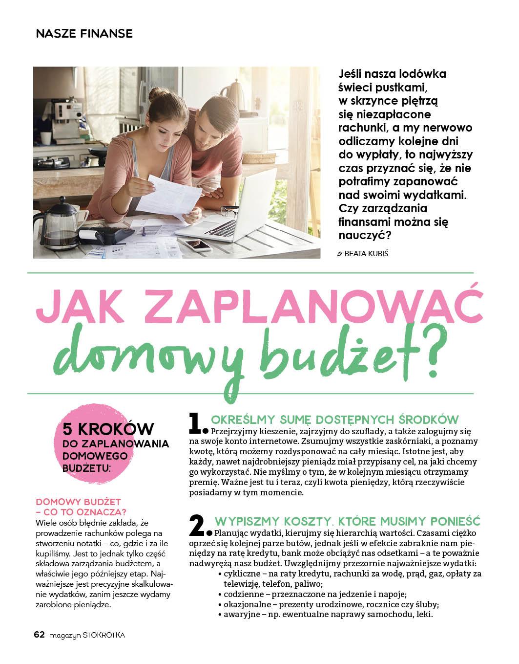 Gazetka promocyjna Stokrotka str. 62