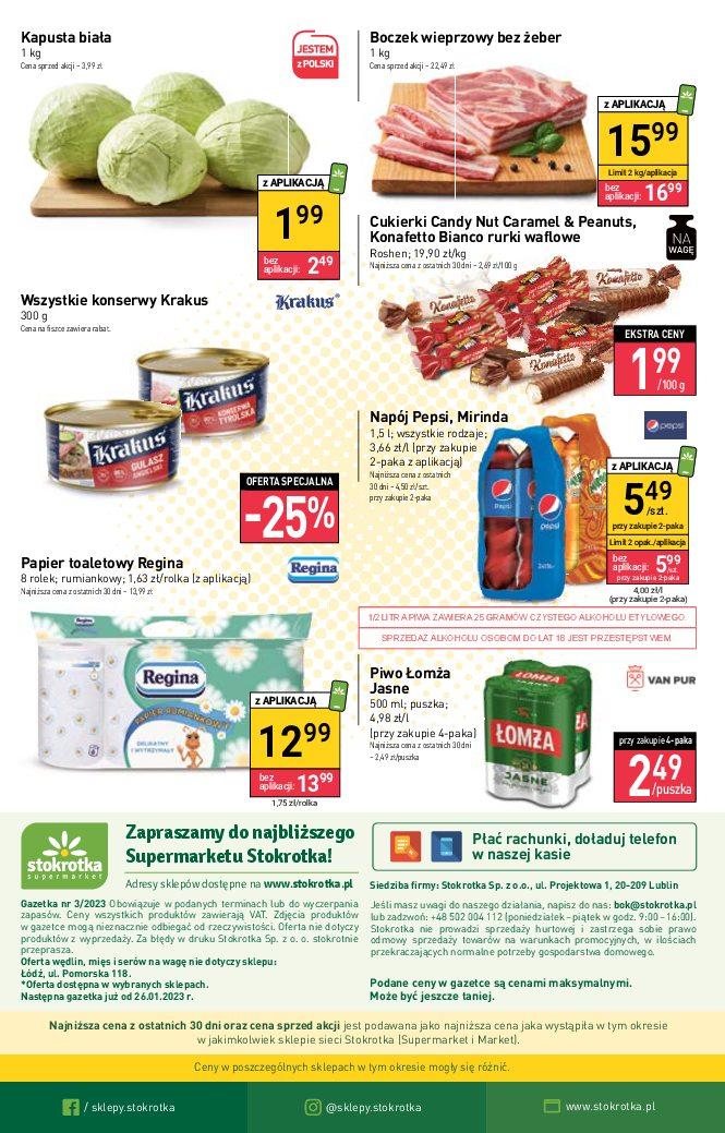 Gazetka promocyjna Stokrotka str. 16