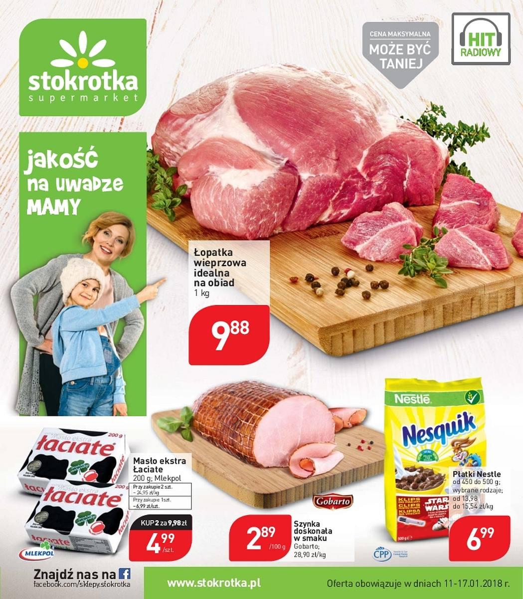 Gazetka promocyjna Stokrotka str. 1
