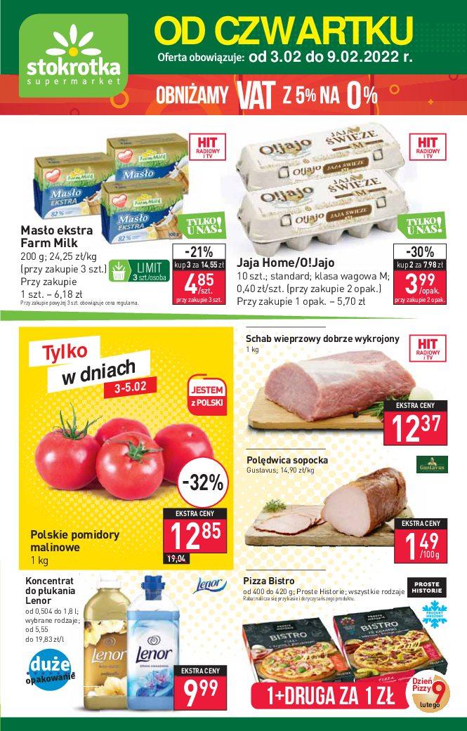 Gazetka promocyjna Stokrotka str. 1