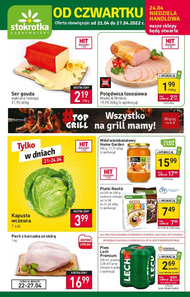 Gazetka promocyjna Stokrotka str. 1