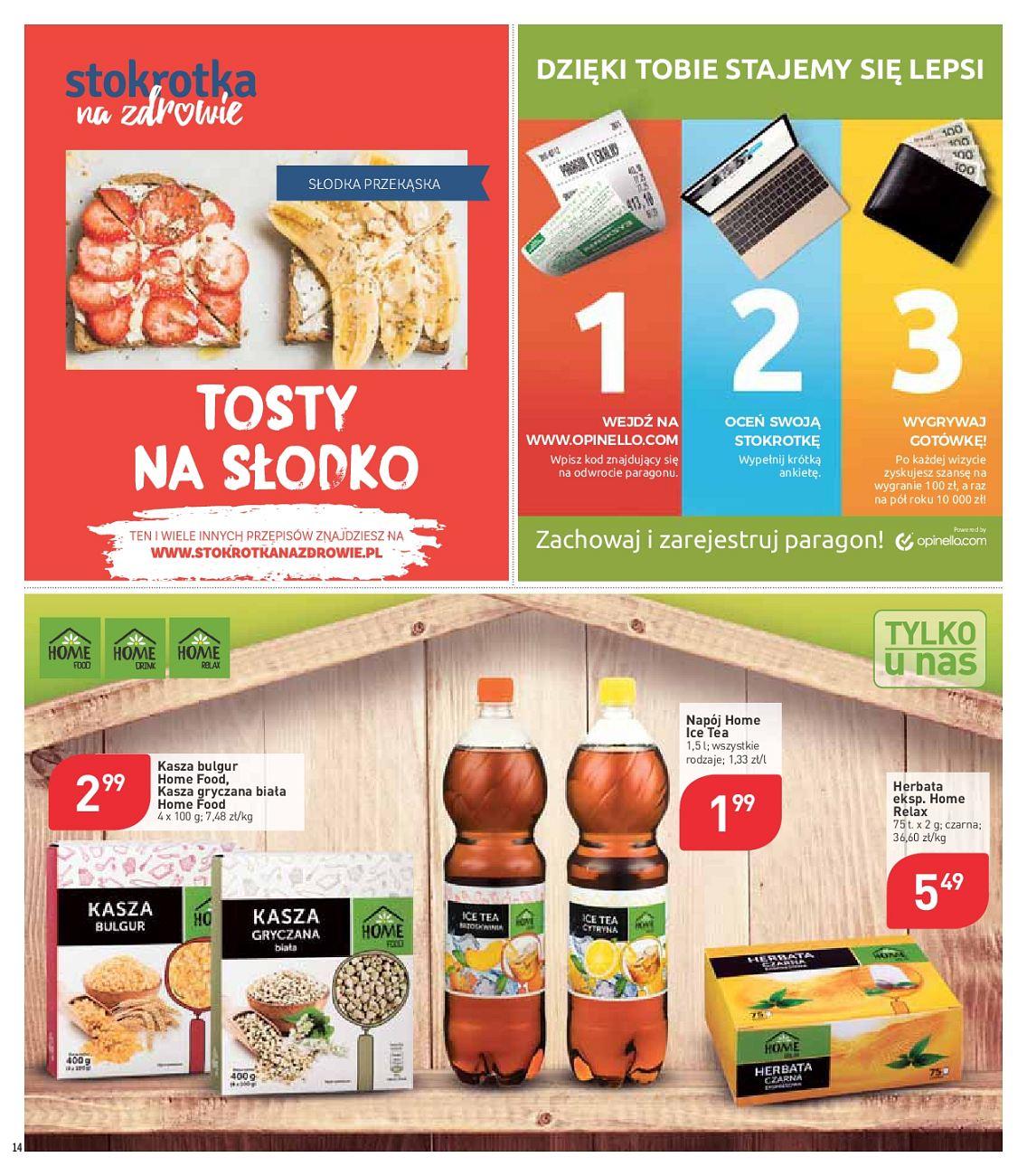 Gazetka promocyjna Stokrotka str. 14