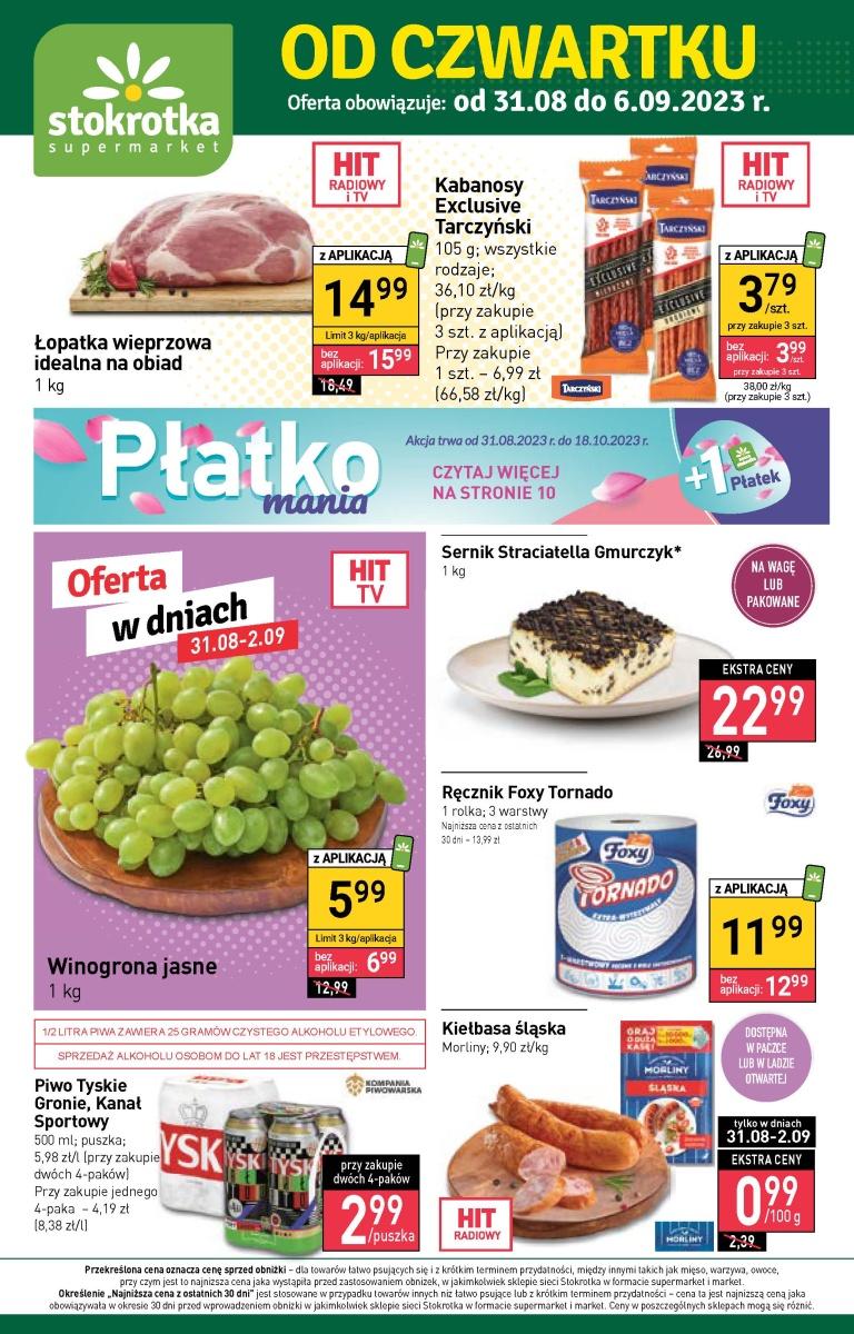 Gazetka promocyjna Stokrotka str. 1