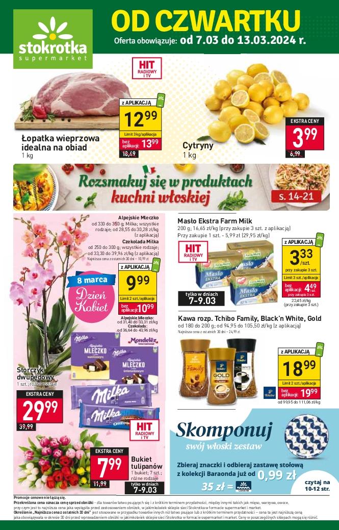 Gazetka promocyjna Stokrotka str. 1