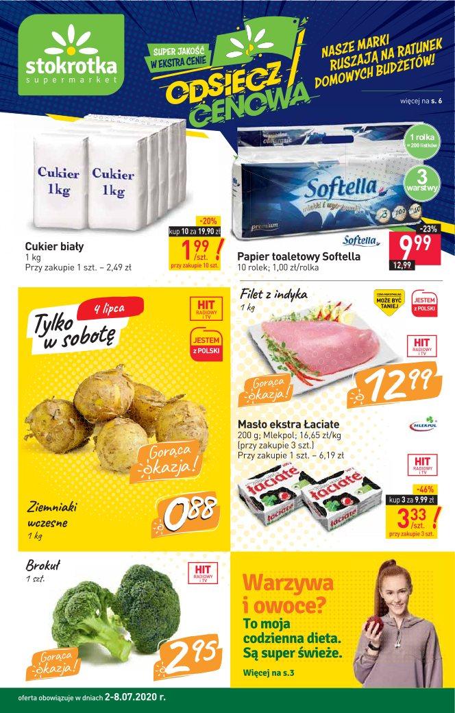 Gazetka promocyjna Stokrotka str. 1