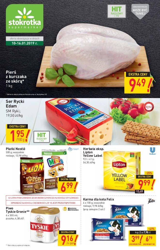 Gazetka promocyjna Stokrotka str. 1