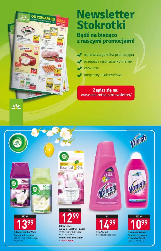 Gazetka promocyjna Stokrotka str. 20