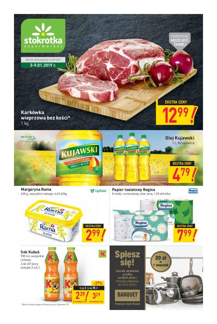 Gazetka promocyjna Stokrotka str. 1