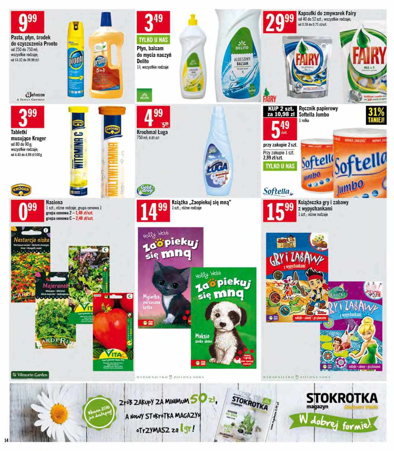 Gazetka promocyjna Stokrotka str. 14