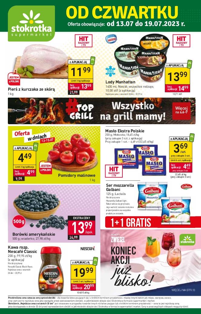 Gazetka promocyjna Stokrotka str. 1