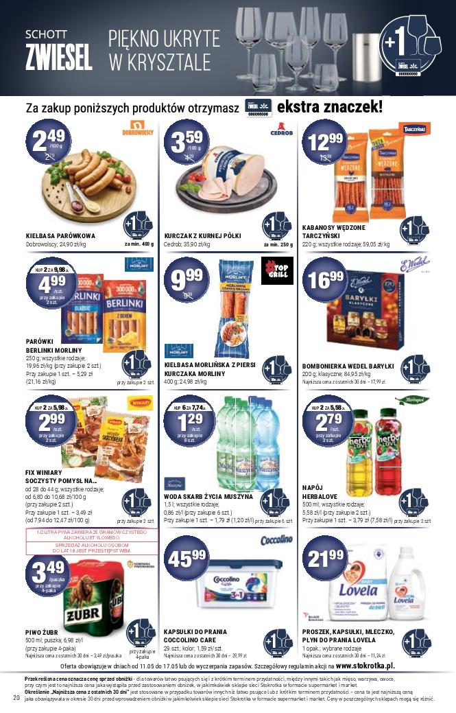 Gazetka promocyjna Stokrotka str. 20