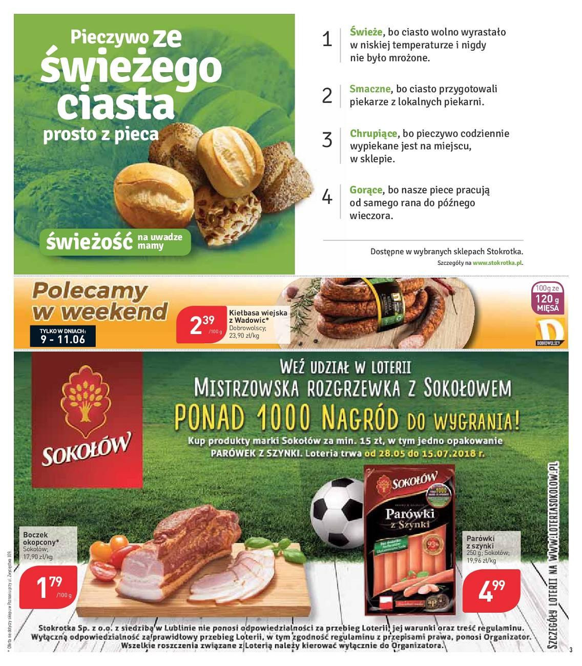 Gazetka promocyjna Stokrotka str. 3