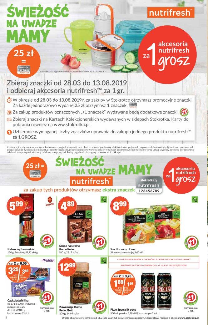 Gazetka promocyjna Stokrotka str. 6
