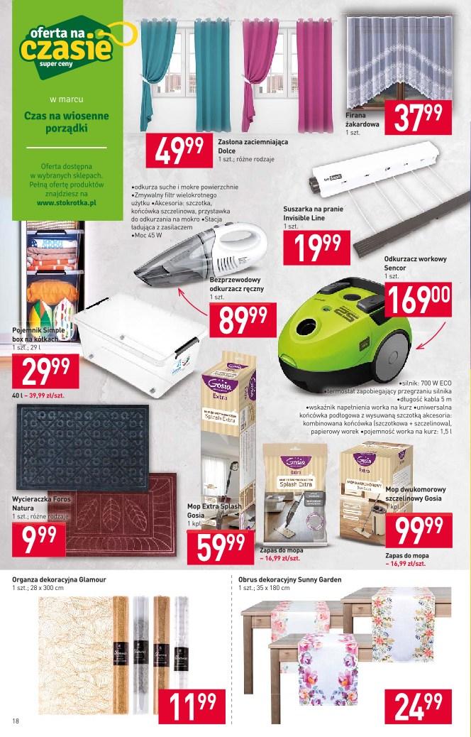 Gazetka promocyjna Stokrotka str. 18