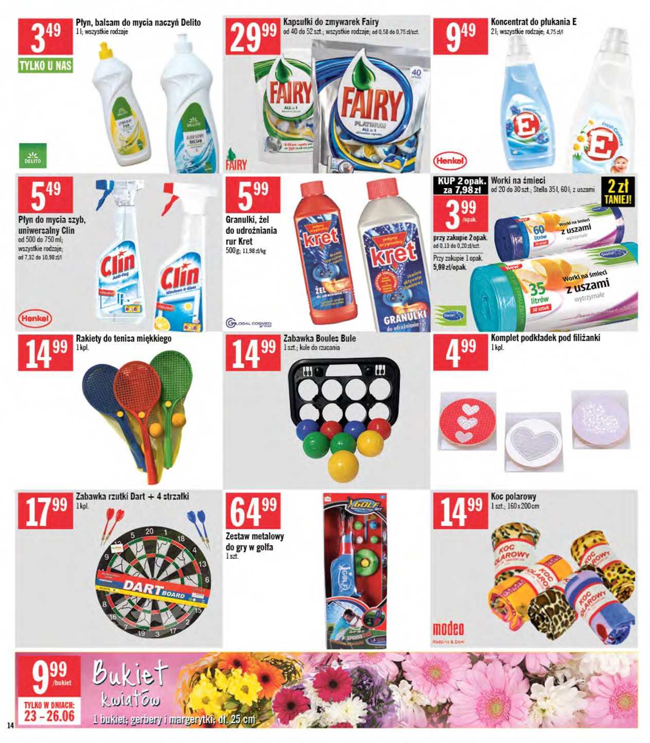 Gazetka promocyjna Stokrotka str. 14