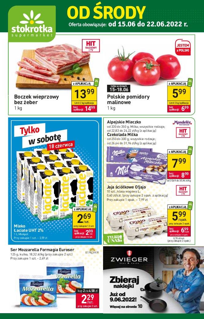 Gazetka promocyjna Stokrotka str. 1