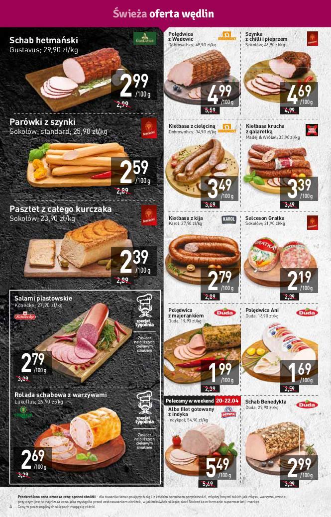 Gazetka promocyjna Stokrotka str. 4