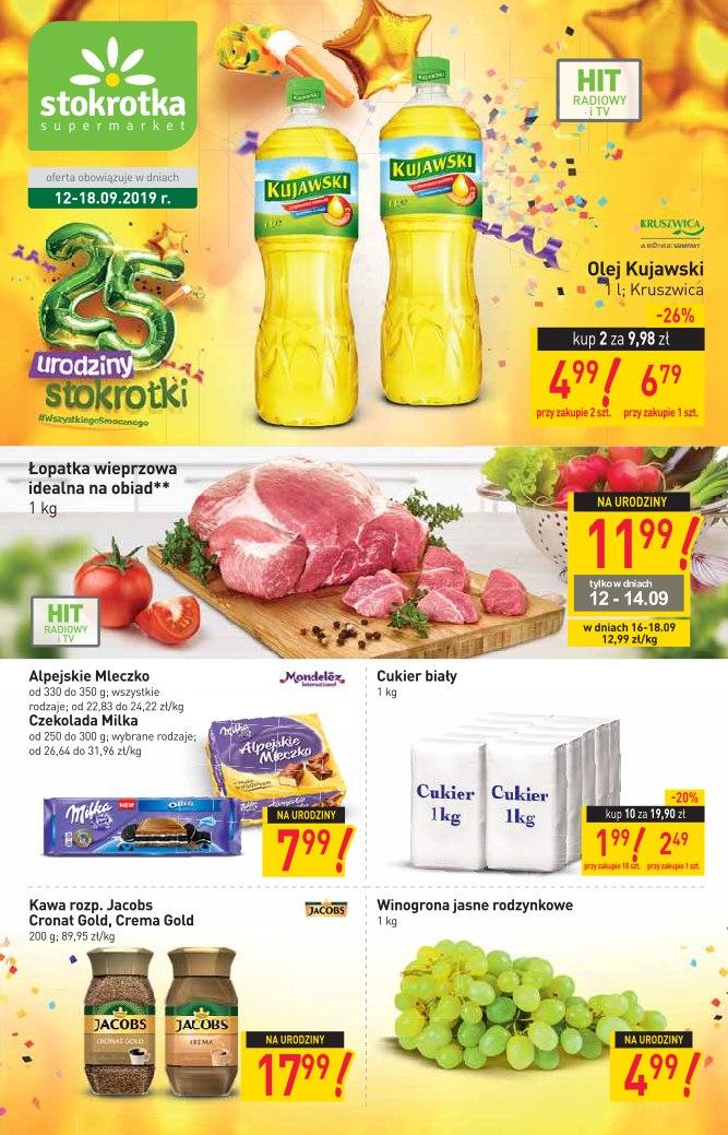 Gazetka promocyjna Stokrotka str. 1