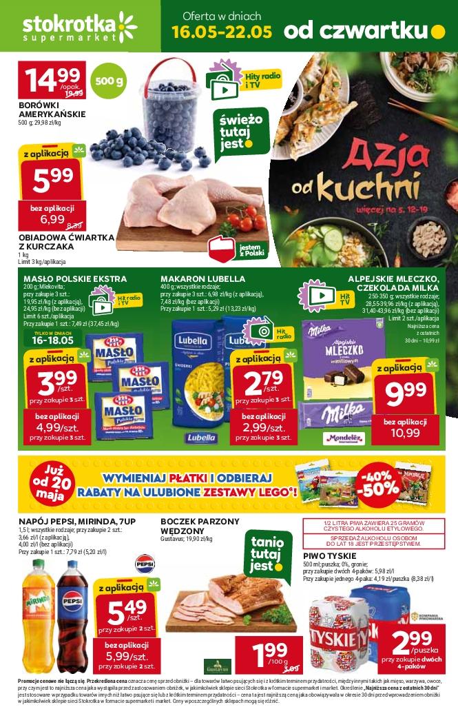 Gazetka promocyjna Stokrotka str. 1