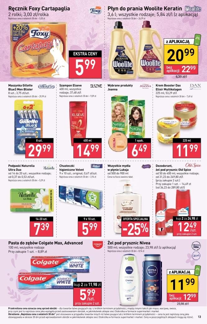 Gazetka promocyjna Stokrotka str. 13